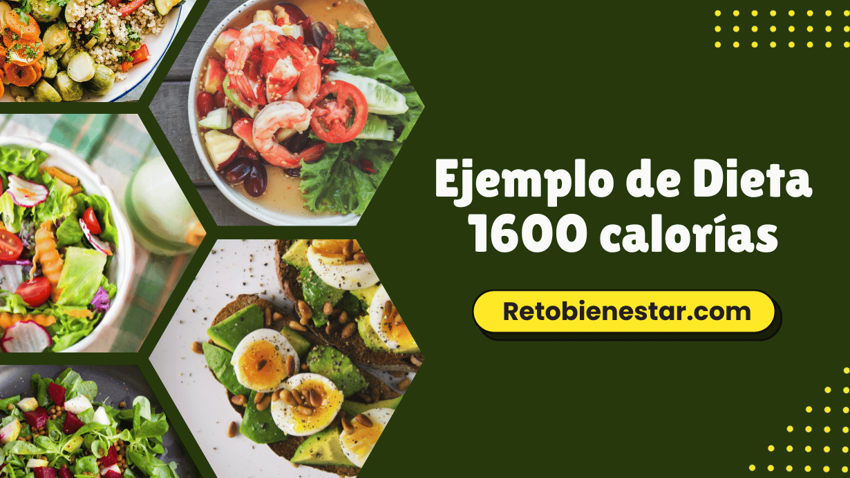 Ejemplo de dieta de 1600 calorías rico en proteínas por María